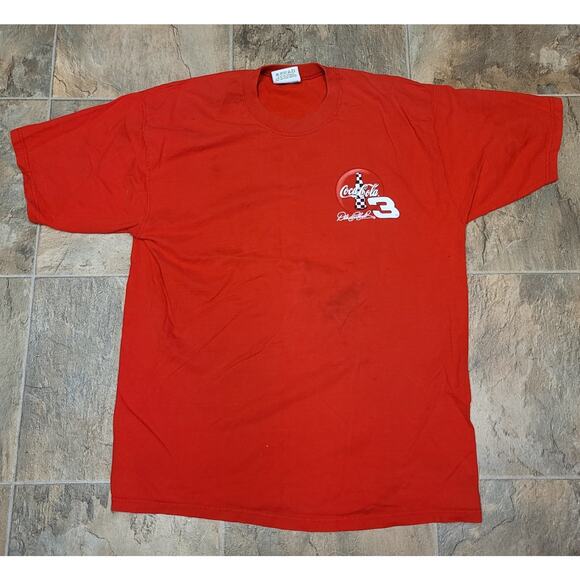 Vintage Chase Authentics Dale Earnhardt Jr Coca-Cola Red T Shirt Sz XL 1998 - Picture 2 of 15